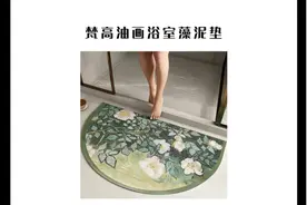 这款梵高油画放在浴室门口绝对实用好看，还蛮艺术感的！视频封面