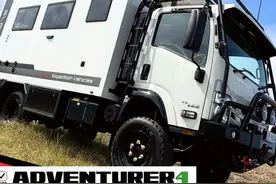 五十铃4x4轻卡越野房车（SLRV） #越野房车  #轻卡房车视频封面