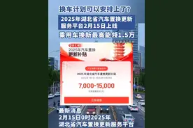 湖北补贴发福利，2025换车计划现在安排上?#领汽车国补就上懂车帝 #汽车国补官方指定平台懂车帝 #2025年汽车国补怎么拿视频封面