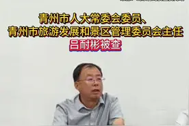 青州市人大常委会委员、青州市旅游发展和景区管理委员会主任吕耐彬被查 #打虎拍蝇  #违纪违法  #反腐倡廉  #审查调查视频封面