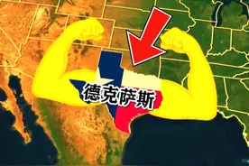 为何美国德州这么强？单拎出来在全球范围内也能排上号！ #地理科普 #德克萨斯 #地理 #美国 #地理冷知识视频封面