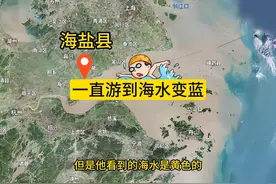 浙江的海水是黄色的，余华说一直游到海水变蓝，要游多远？视频封面