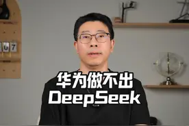 为什么华为做不出DeepSeek #华为 #DeepSeek视频封面