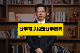 分手可以约定分手费吗？ #分手费 #法律咨询 #抖来普法2024视频封面
