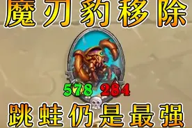 跳蛙没了魔刃豹难道就不能玩了吗？ #炉石传说 #酒馆战棋视频封面