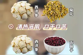 夏天口干汗多，气阴两虚用西洋参 #西洋参 #口干 #汗多视频封面