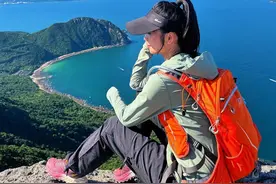 深圳望郎归环线徒步攻略 约9.8 公里山海徒步，解锁绝美海岸线、网红爱心打卡点，沉浸式徒步体验，感受风与海的浪漫 #望郎归  #治愈系风景 #总有一片海值得你去看看 #户外  #dou来运动吧