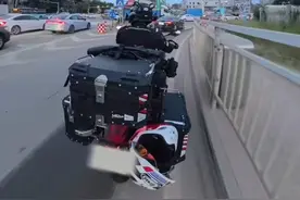 #广东摩托车上高速 #摩托车上高速 #法无禁止即可为 合法上视频封面