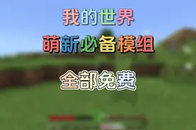 我的世界：推荐萌新必备模组，全部免费#我的世界