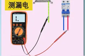 用万用表检测漏电，短路和断路方法#电工 #电工知识 视频封面