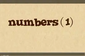 【1300个】小学到初中核心单词动画-03 numbers