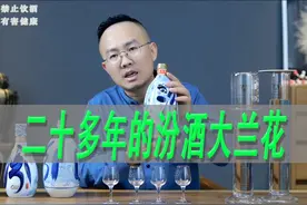 20多年前的汾酒还好喝吗？青花汾酒大兰花测评 #一波说酒视频封面