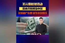 美元霸权被撬动，资本开始回流中国，美国破产在即，就等中国借钱#硬核深度计划视频封面