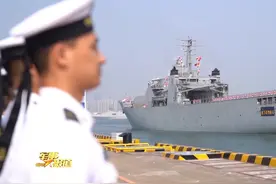【中泰“蓝色突击—2025”海军联合训练】 泰方参训兵力抵达湛江视频封面