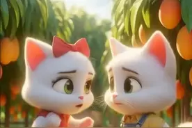 顽皮小猫历险记：在奶奶的温馨小屋，小猫与新朋友开启奇妙旅程？ #搞笑视频   #搞笑配音  #解压视频  #猫咪