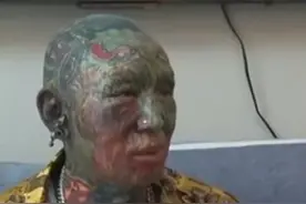 6月25日重庆，68岁大爷全身重彩刺青被说“妖怪” 悔青肠子，大爷：亲友躲着走，身份证都办不了，纹身清洗店：仅面部刺青清洗至少要两年（第一新闻）#大象主播说