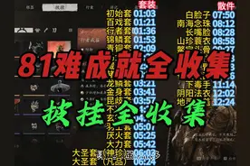 黑神话悟空81难成就全收集之披挂全收集视频封面