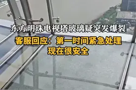 【东方明珠电视塔玻璃疑突发爆裂  客服回应：第一时间紧急处理  现在很安全】近日，网友发视频称上海东方明珠电视塔高空玻璃爆裂。视频显示一块高空地面玻璃上出现细密裂纹，网友称玻璃爆裂原因是“热炸了”。对此，荔枝新闻记者致电东方明珠广播电视塔，客服回应称，已第一时间紧急处理，现在是安全的，景区目前正常营业。未透露更多具体情况。视频封面