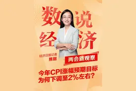 数说经济·两会新观察 | 今年CPI涨幅预期目标为何下调至2%左右？#数说经济 #2025全国两会 #2025两会观察 #媒体精选计划 #物价视频封面