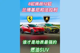 宿命对决，兰博基尼Urus大战法拉利Purosangue！