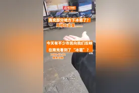 今天有不少市民向我们反映在南充看到了“冰雹”？真相来了——#南充 #天气 视频封面