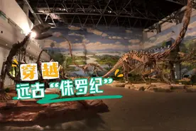 无人机带你穿越“侏罗纪”#自贡观察2025 #穿越机 #恐龙视频封面