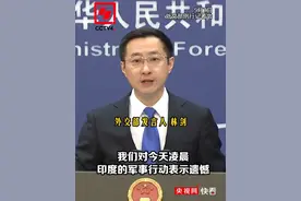 外交部：我们对今天凌晨印度的军事行动表示遗憾，对目前事态的发展感到担忧。视频封面
