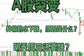 A股异常跳水下跌：五大原因揭秘，明日还会跌？ #今日a股行情视频封面