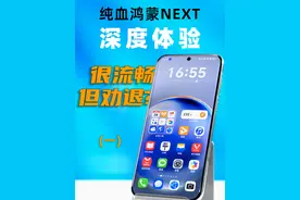 很流畅，但劝退？纯血鸿蒙NEXT深度体验：现在能当主力机么 #华为视频封面