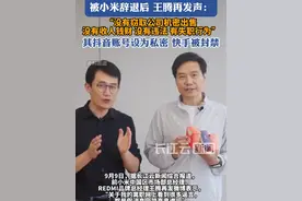王腾被辞退后再发文：没有窃取公司机密出售#雷军 #雷总 #王腾 #小米 #小米手机视频封面