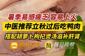 暑季易感疲乏、容易上火！中医推荐立秋过后吃鸭肉，搭配胡萝卜枸杞煲汤滋补肝肾（编辑：小帅）#中医  #健康科普视频封面