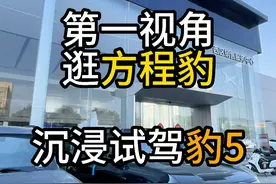 第一视角试驾方程豹豹5，沉浸式看车 #dou是好车 #方程豹豹5 #试驾 #内容启发搜索 #抖音汽车视频封面