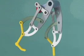 人形机器人行走机构3D动画 这是一种人形机器人行走机构的三维动画，从动画中可以看到这种机械结构由多连杆组成，模拟了人抬腿迈步的动作。我并非从事机器人行业，在这里主要是为了分享一种思路，同时这种结构借鉴了网上的一些思路和素材，欢迎专业人士指点！分享知识，共同进步！#机器人 #人形机器人 #机械原理 #机械加工制造 #知识点亮她视频封面