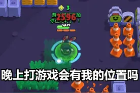晚上打游戏会有我的位置吗#荒野乱斗 #胖猫视频封面