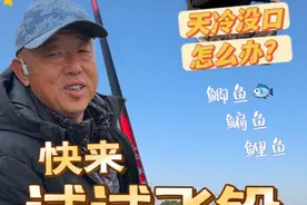 钓友们天冷没口怎么办 #仙风斩 #钓鱼的乐趣只有钓鱼人懂 #钓鱼人就是这么疯狂  #原来钓鱼才是抖音运动顶流 #飞铅钓法视频封面