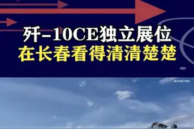 歼10CE在长春独立展位！近距离才看清楚，为何能击落“阵风” #抖音热评 #歼10CE