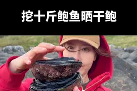 我把黑金鲍晒成干鲍啦！ 以后再怒薅十斤鲍鱼终于知道怎么办啦！#纽村韩莓没 #鲍鱼 #赶海视频封面