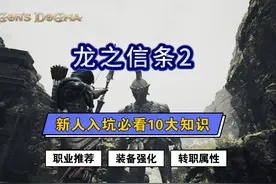 【龙之信条2】新人入坑必看10大知识丨一站式保姆级教学攻略视频封面