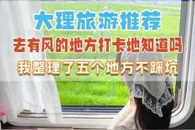 《去有风的地方》大理打卡地你知道吗？我整理了五个地方 #大理 #去有风的地方  #大理洱海 #大理旅游攻略  #云南旅游