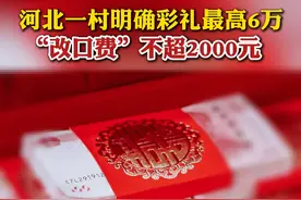 谢绝订婚宴，彩礼最高6万元“改口费”不超2000元！#河北一村推红白喜事操办标准  当地村民：大家都叫好，都很赞同#河北一村吃宴席每户只能一人参加 #河北一村明确彩礼最高6万 #彩礼视频封面