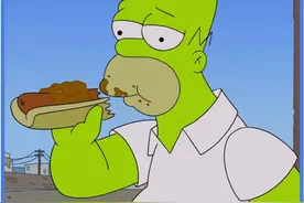 有些食物的味道是你在外地永远吃不到的  #辛普森一家 #辛普森