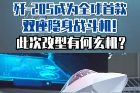 歼-20S成为全球首款双座隐身战斗机！此次改型有何玄机？ #东南军情 #陈虎 #中国航展视频封面