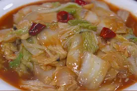 炒白菜千万不要直接下锅，难怪不好吃，教你技巧，鲜嫩入味不出水视频封面