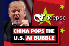 美国博主：中国DeepSeek AI刺破了华盛顿的皇帝新衣视频封面