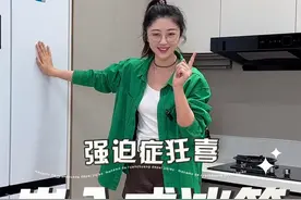 别出心裁的嵌入式冰箱真的太治愈啦~ 评论区等你们Chill的作业哦！#装修 #设计 #嵌入式冰箱#第一届我家寻宝大赛