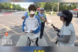 中考首日，一考生开考前15分钟走错考场，菏泽交警直属一大队执勤交警五分钟将其送往指定考点。#中考 #走错考场 #护航中考