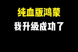 华为纯血鸿蒙系统，我升级成功了 #手机技巧 #鸿蒙 #鸿蒙next #纯血鸿蒙 #华为视频封面
