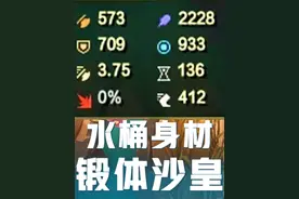 沙皇也玩数值！水桶身材，两千法强锻体沙皇。 #我是lol大王 #斗魂竞技场视频封面