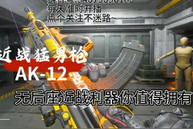 【三角洲行动】全面战场无后座近战猛男枪AK-12改枪方案 #三角洲行动 #无后座 #AK12 #改枪方案 #新手教程视频封面