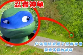 户外探秘竟然发现了忍者神龟！#惊悚 #诡异事件 #奇闻趣事视频封面